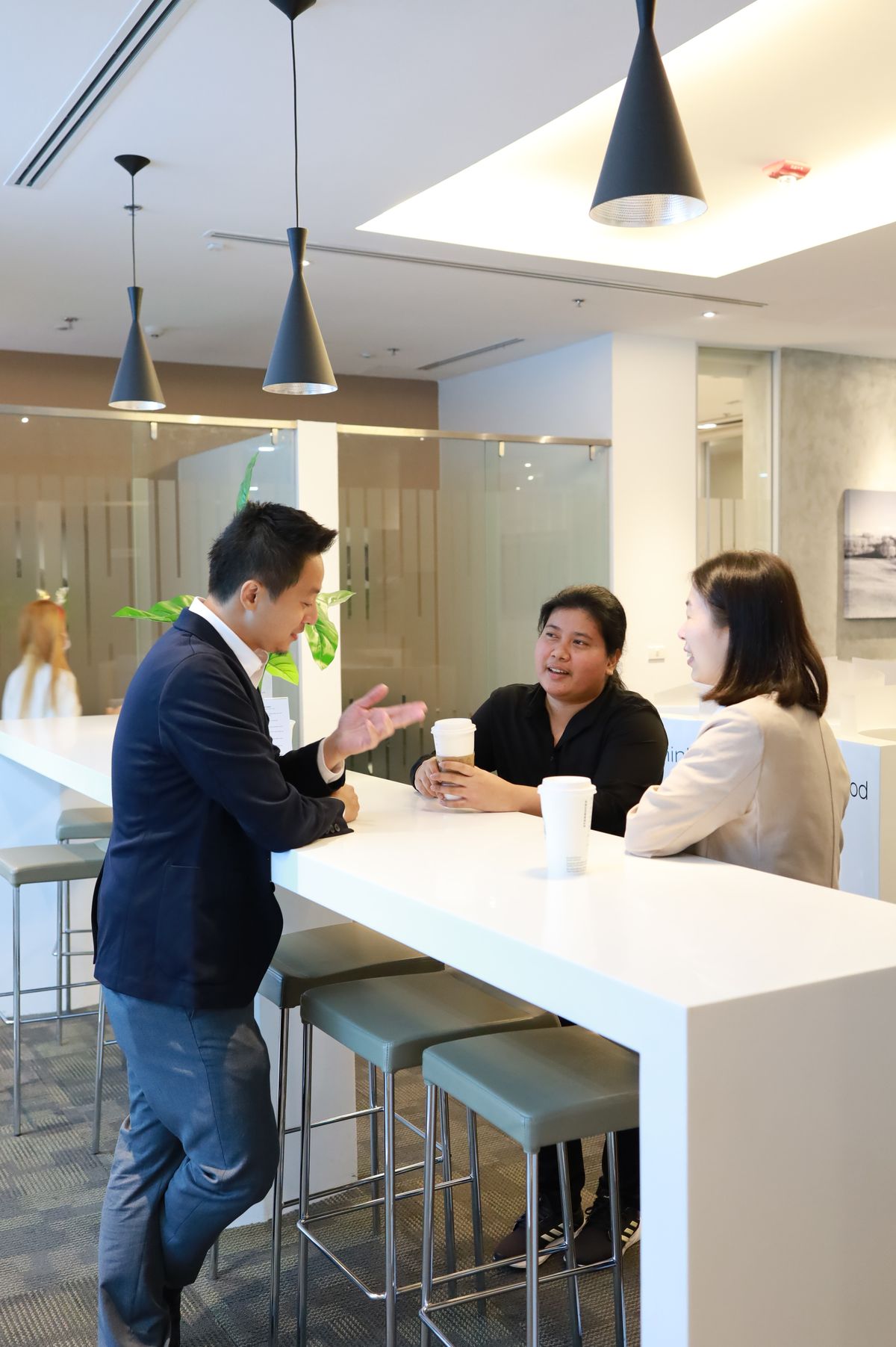 Bangkok team in conversation