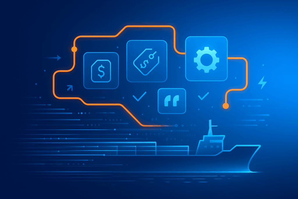 Hvordan benytte et CPQ-system effektivt innen spotmarkedet i RO/RO Shipping?